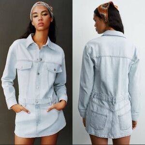 Zara Mini Denim Dress